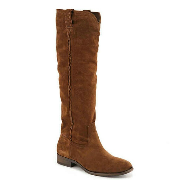SOLD*🙆Frye Cara Tall Wood Oiled Suede Boot - Picture 4 of 8